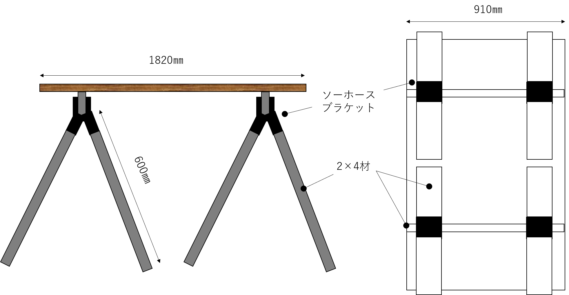 【DIY】ソーホースブラケットと2×4材を使った作業テーブルの作り方 KEITA DIY BLOG